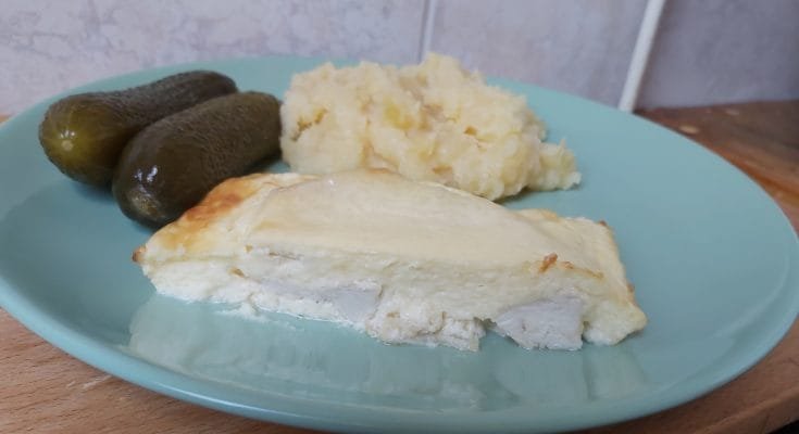 sajtos tejfölös csirkemell sütőben