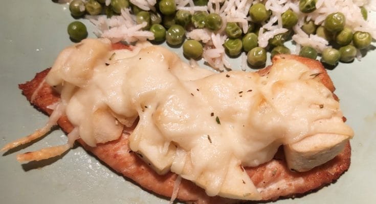 almás sajtos csirkemell