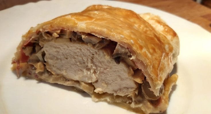 wellington csirkemell