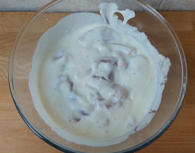 fokhagymás joghurtos pác