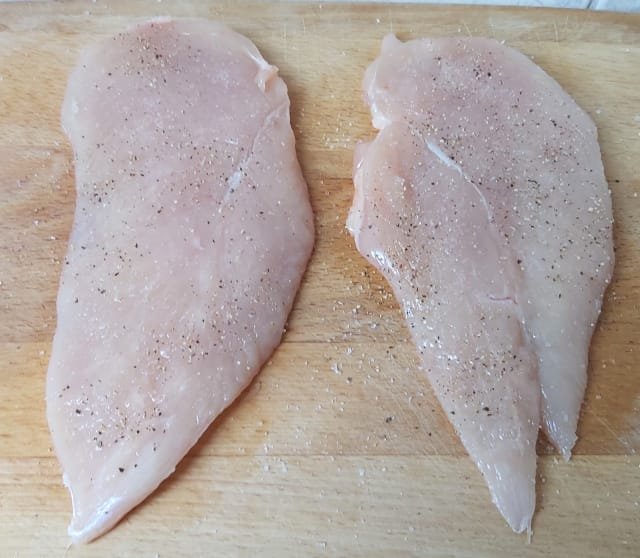 csirkemell szeletelése