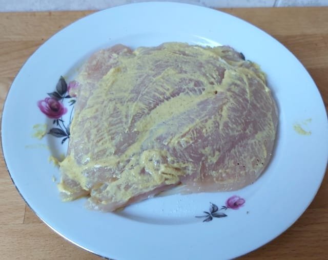 lyoni csirkemell pácolása