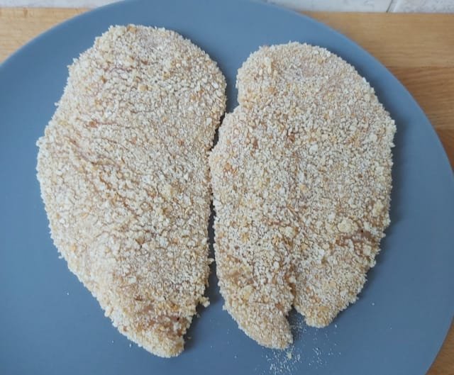 panírozott csirkemell