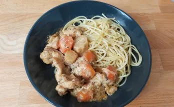 Eszterházy csirkemell spagettivel