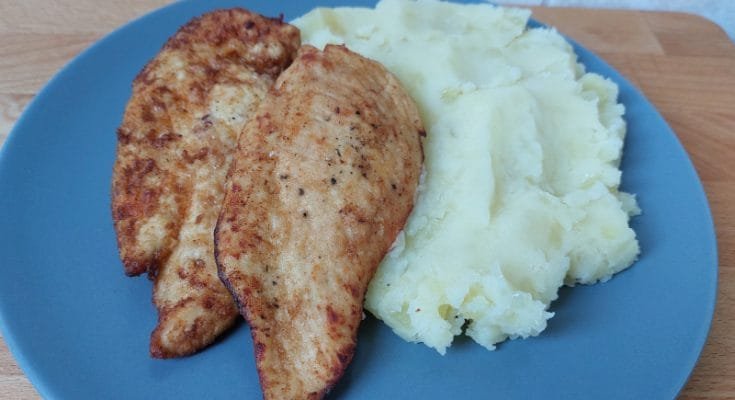 vasi pecsenye csirkemellből, vasi csirkemell