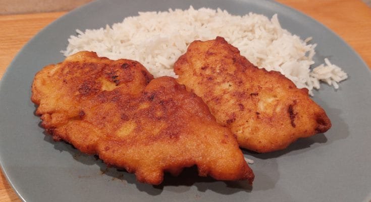 csirkemell túrós bundában