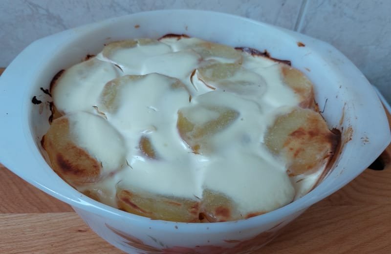 savanyú káposztával rakott csirkemell krumplival