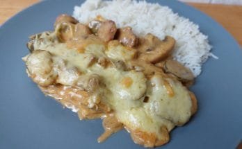 sarkadi pecsenye csirkemellből rizzsel