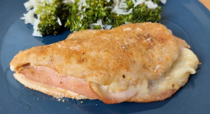 labancpecsenye csirkemellből brokkolis rizzsel