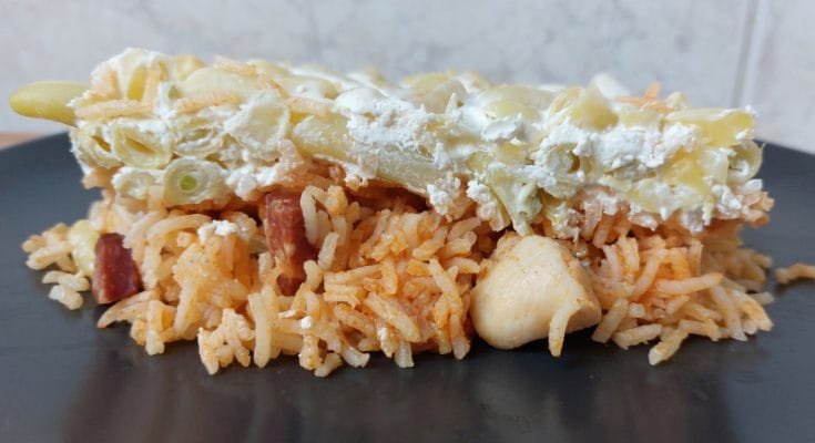 rakott zöldbab csirkemellel