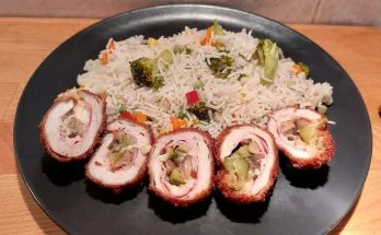 zengővárkonyi csirkemell zöldséges rizzsel