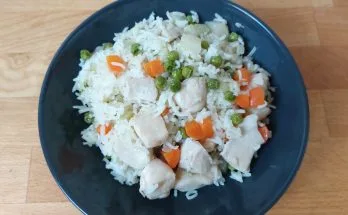 tavaszi rizses hús csirkemellből