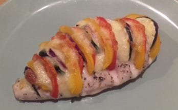 görög hasselback csirkemell
