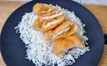 illatos omlós csirke tojásos rizzsel