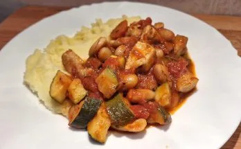 olaszos csirkemell ragu krumplipürével